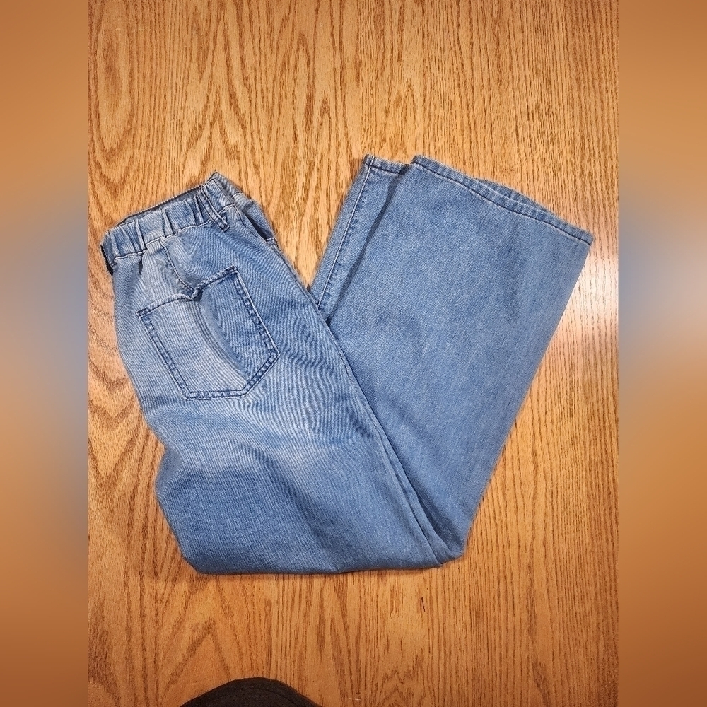 SO Goods for Life Jeans Size 11/30W Super High Rise Straight Wide Leg Di… - Picture 3 of 16